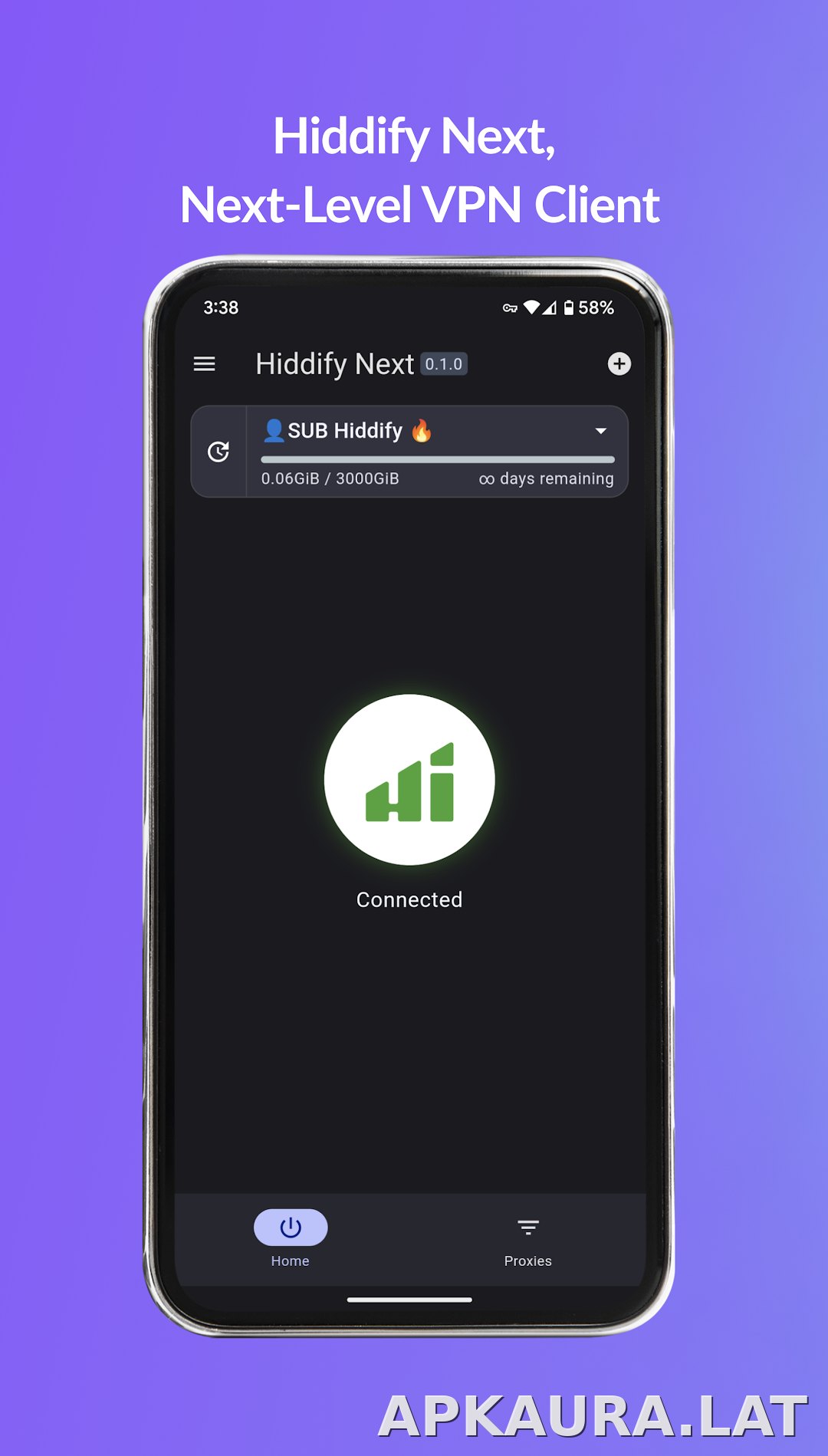 Hiddify скриншот 1